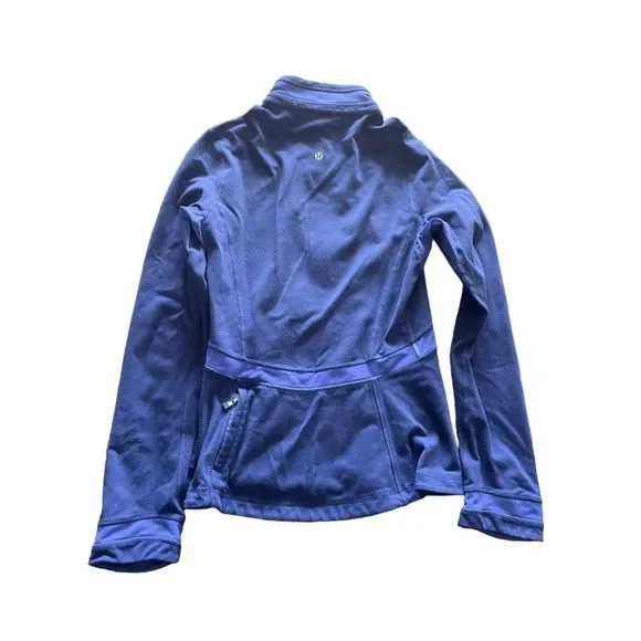 Lululemon Full Zip Jacket *Purple/Blue* Size 6 - Picture 3 of 7